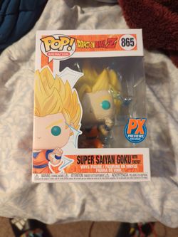 Funko Pop Dbz Super Saiyan Goku PX Exclusive