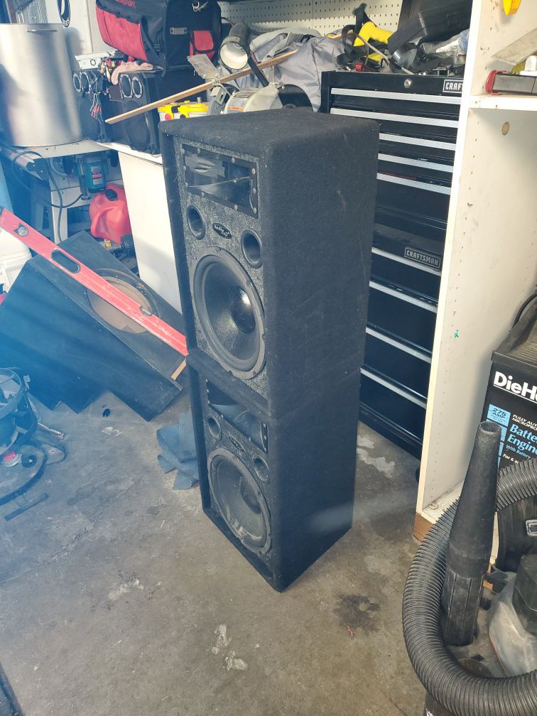 speakers 12" cabinets
