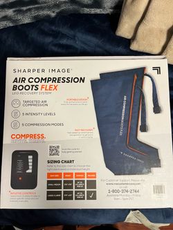 Air compression boots