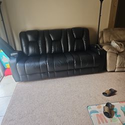 Leather Electric Movie  Night Couches