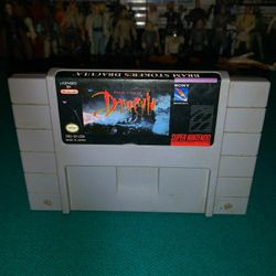 SuperNintendo Bram Stokers Dracula (Vintage 90's)