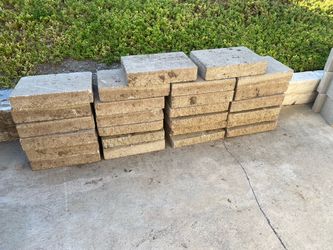 FREE 18” x 12” x 3” Concrete Cap Blocks