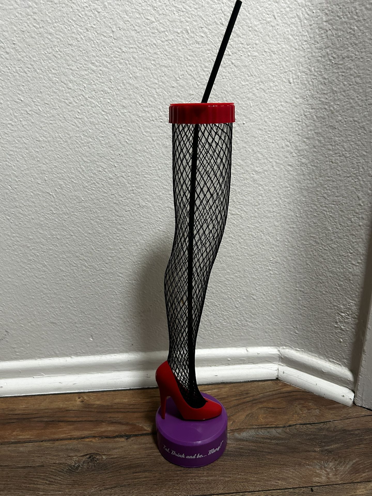 Hamburger Mary's Fishnet Stocking High Heel Leg Souvenir Bank~ Christmas Story