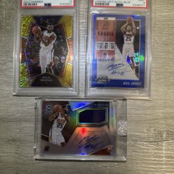 Mikal Bridges PSA 10 Lot