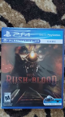 UNTIL DAWN RUSH OF BLOOD PS4