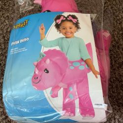 Pink Dino Costume