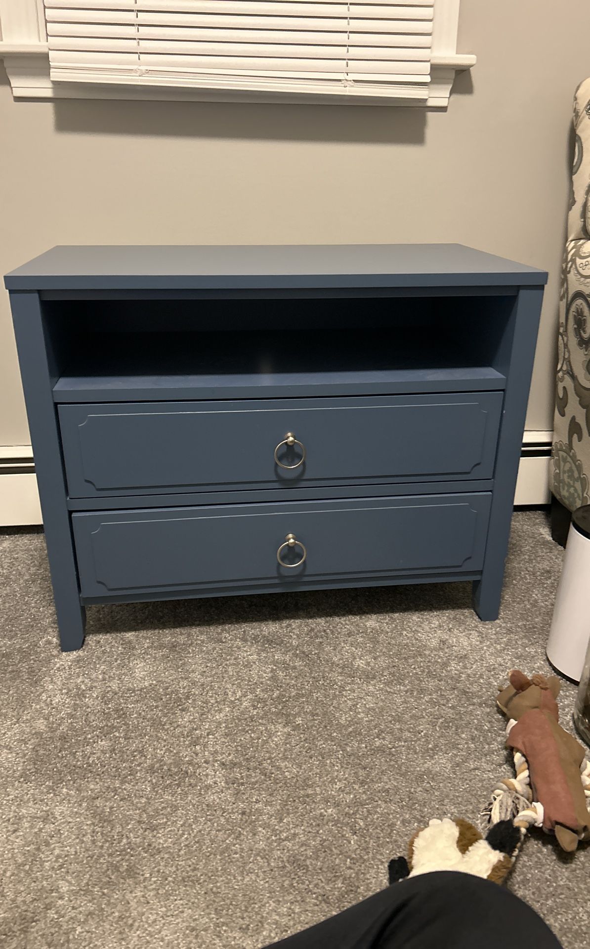 Blue Night Stand/End Table