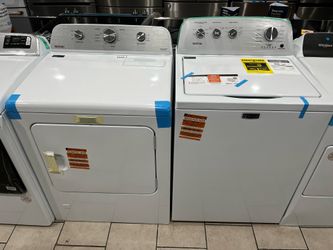 Pair Washer & Gas Dryer Top Load Maytag