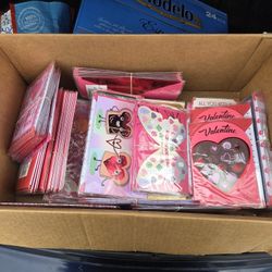 Valentines Cards Lot of 100