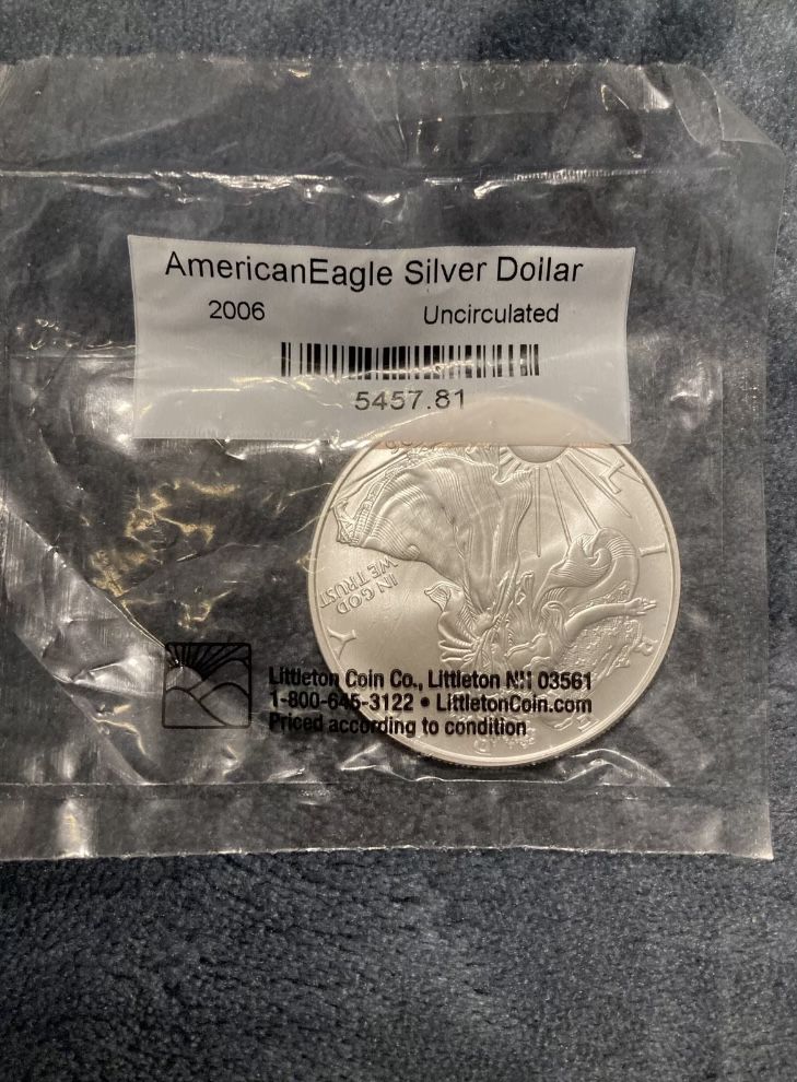 American Eagle 2006 Uncirculated Silver Dollar