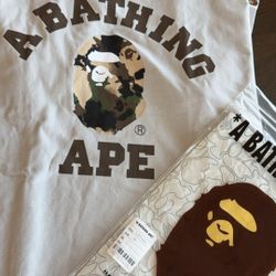 BAPE AUTHENTIC SHIRT SIZE LARGE 