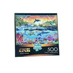 Buffalo Games Jigsaw Puzzle “Tropical Paradise” 500 Piece 21 X 15