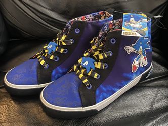 Kids Sonic High Tops size 6