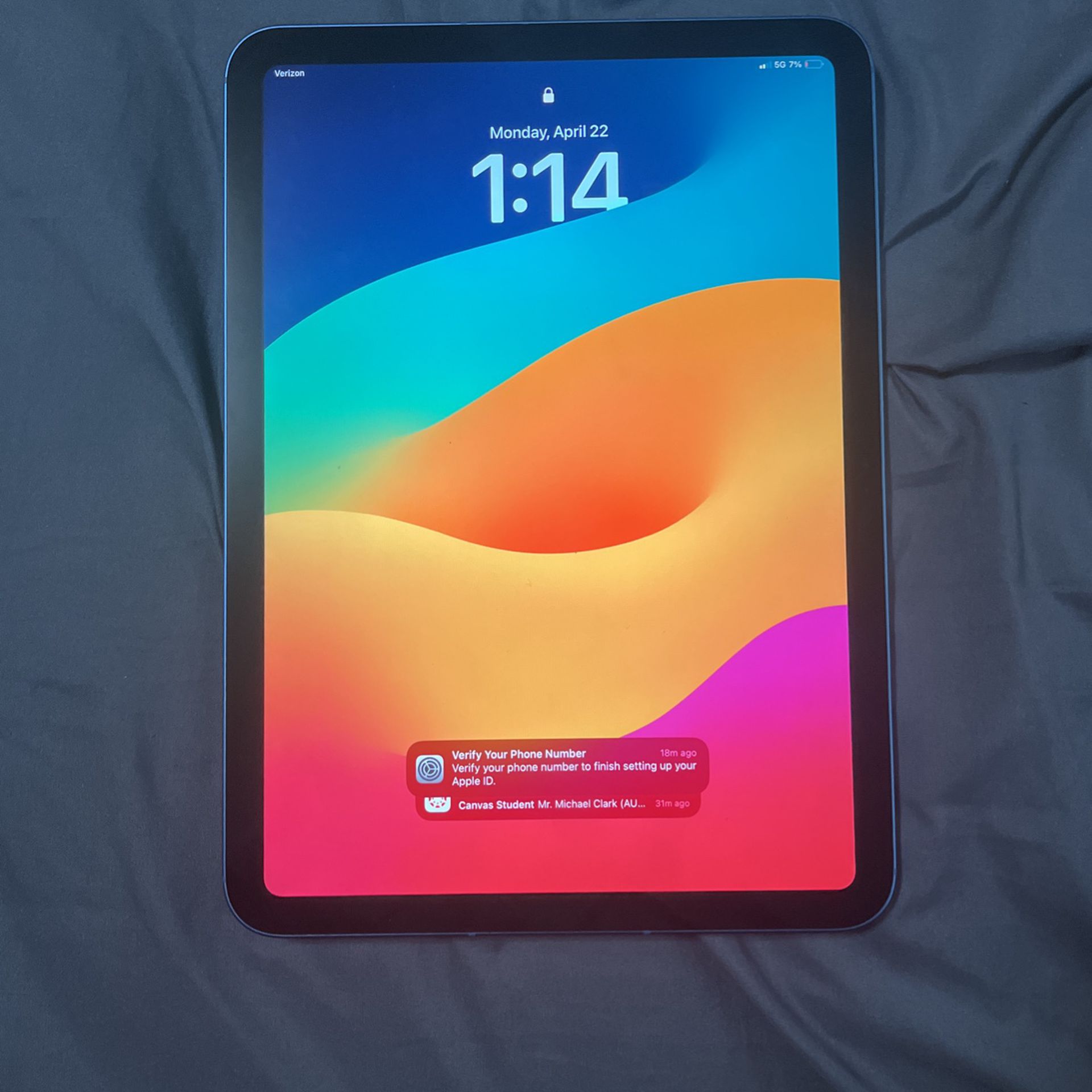 iPad 10.6in 64 GB 2022 Blue