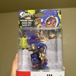 splatoon amiibo octoling (Blue)