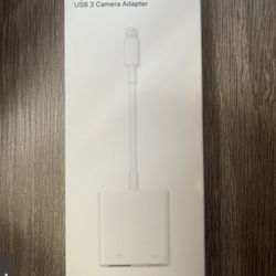 Lightning To USB 3 Camera Adapter