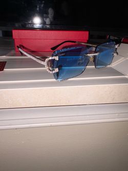Iced out glasses