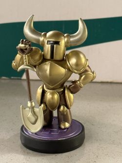 Gold Shovel Knight Amiibo