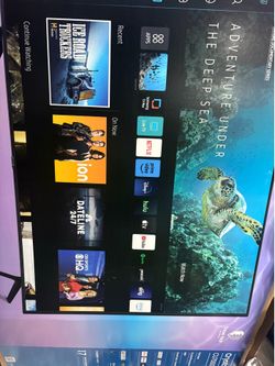 Samsung 75” inch ultra hd tv