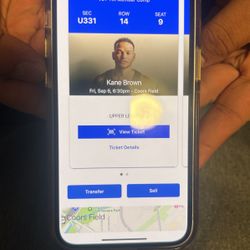 KANE BROWN TICKETS (2)
