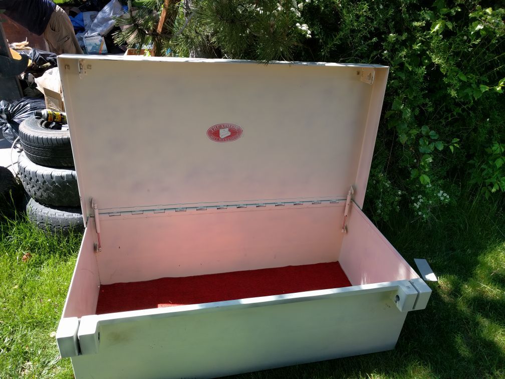 Treadlok Security Chest gun safe with locks.