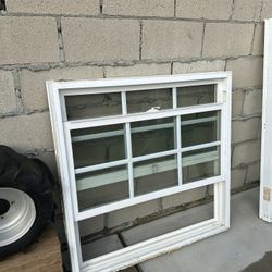 Used Vinyl Double Pane Low E Window
