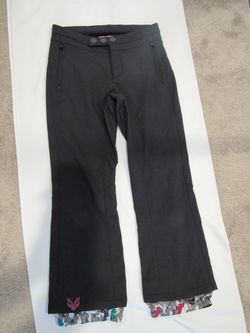New Women's Size 8 Brown Snowboard Ski Pants, Five, Fifty Five