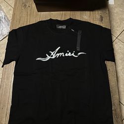 Black Amiri Shirt Size M,L,XL Brand New With Tag And Bag