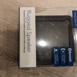 Insignia- Rugged Portable Bluetooth Speaker - Black


