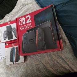 Nintendo Switch 2 Stuff All Sealed