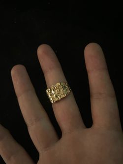 10k Nugget Ring