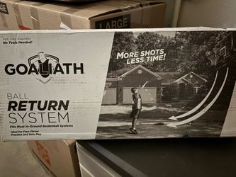 Goaliath Basketball return system