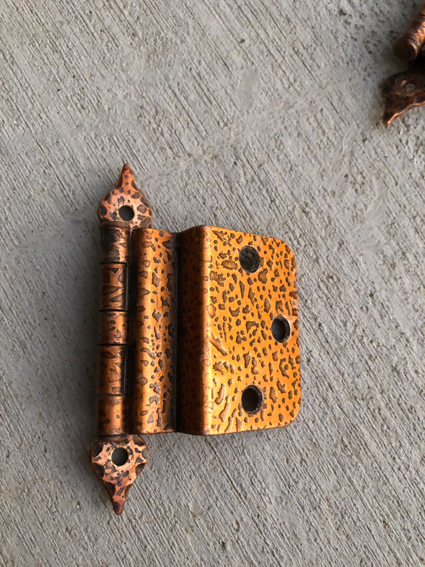 Antique Copper Door Hinges