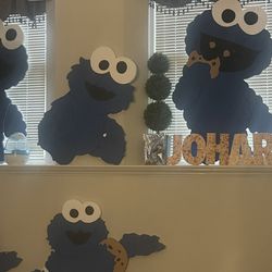 Can Use For Cookie Monster Party Or Room 