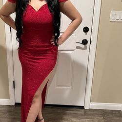 Red Prom dress 