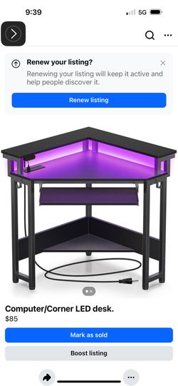 Brand New In Box Led Desk