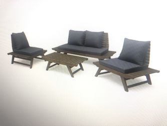 OUTDOOR FURNITURE SET 4pc