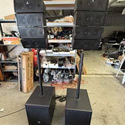Bluetooth PRORECK Club 3000 | 12Inch 1800W PA System Subwoofer PA Speaker