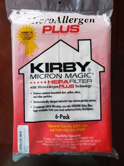 Kirby Micron Magic vacuum bags