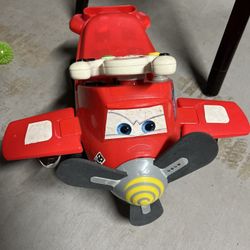 Airplane Sit/Ride On Toy With Sound 