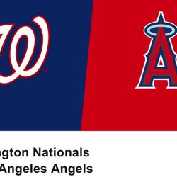 Washington Nationals at Los Angeles Angels