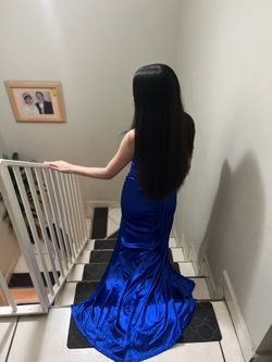 Dark blue dress