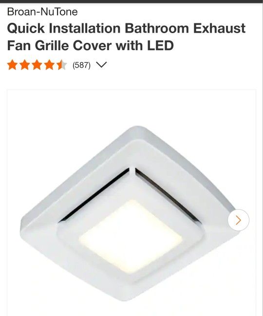 Bathroom Exhaust Fan Grill Cover