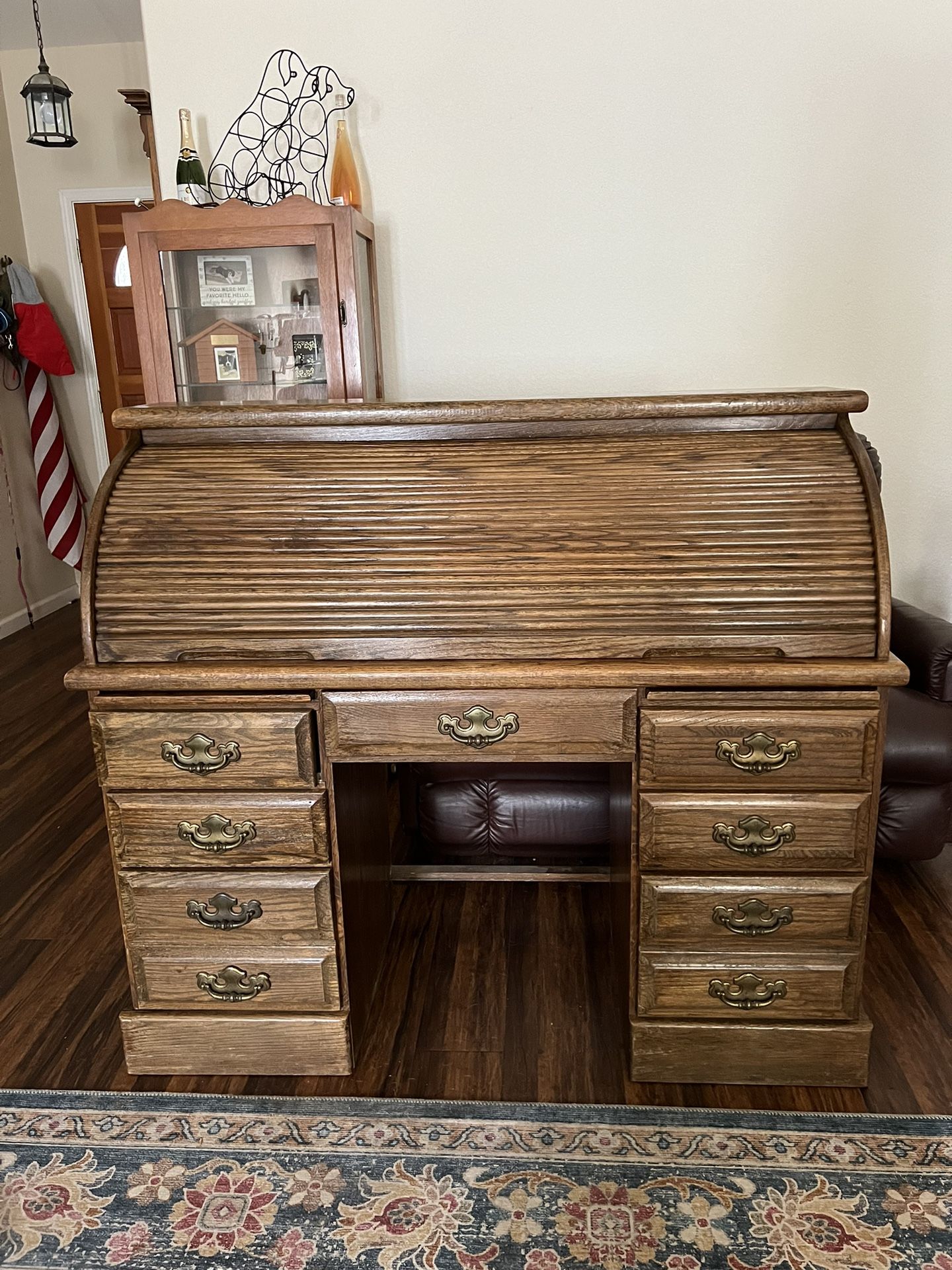 Antique Roll top Desk