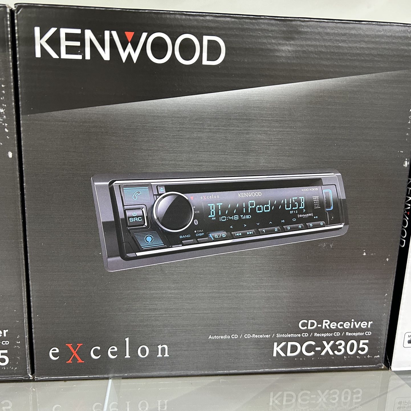Kenwood Excelon KDC-X305 Am/Fm Cd Player, Stereo System, Bluetooth