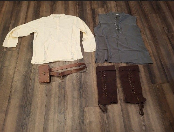 Flynn Rider / Medieval / Renaissance / Dark Ages / Peasant Costume Men's Size XL