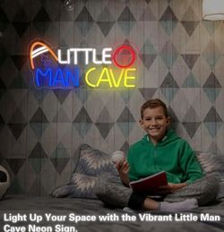 Little Man Cave Neon Sign
