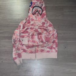 Pink Bape Hoodie