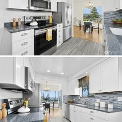 High Quality Kitchem Cabinets With Quartz Countertops