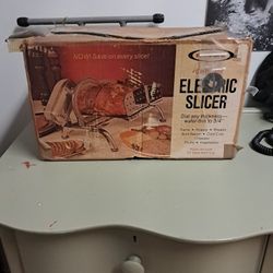 Vintage Rival Electric Food Slicer 